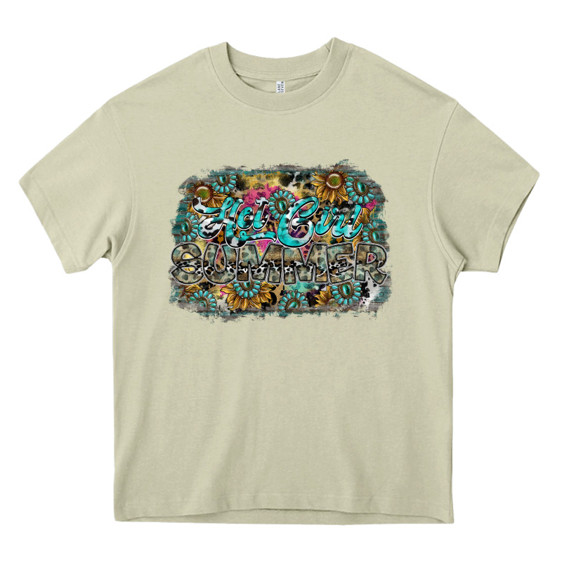 Hot Mom Summer Heavy Core Tee by SublimationCraftShop | Teevron