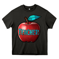 Asphalt apple teacher Heavy Core Tee - BarkalooDesign