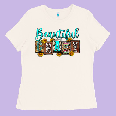 Beautiful Crazy Ladies Tee Designed By Zillion Design Studio