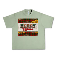 Oil Green merry Christmas sunflowers Urban Heavy Tee - Jasminsmagicworld