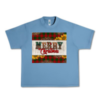Pebble Blue merry Christmas sunflowers Urban Heavy Tee - Jasminsmagicworld