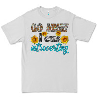 Dove Grey go away i am introvering Premium Tee - HRA Design Shop