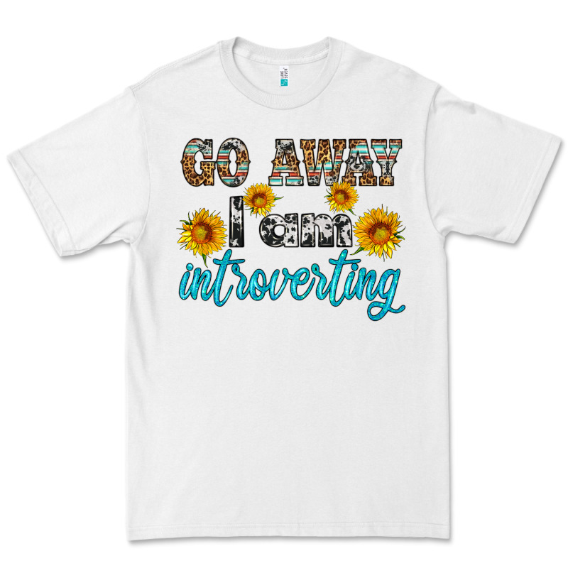 Go Away I Am Introvering Premium Tee by HRA Design Shop | Teevron