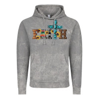 Western Gemstone Cross Faith Vintage Hoodie | Teevron