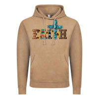 Vintage Coffee western gemstone cross faith Vintage Hoodie - Artiststas