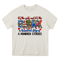 Cream It's the guts and it's the glory a hundred stripes Heavy Core Tee - Neo Western
