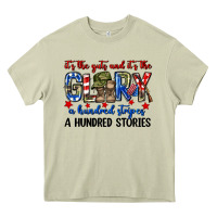 Mossy It's the guts and it's the glory a hundred stripes Heavy Core Tee - Neo Western