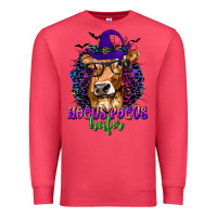 Cardinal Hocus Pocus Heifer with Cow and Halloween Premium Sweatshirt - texasbilliewilder