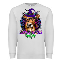 Dove Grey Hocus Pocus Heifer with Cow and Halloween Premium Sweatshirt - texasbilliewilder