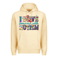 Pina Colada I love someone with Autism Premium Hoodie - NancyCooperArtShop