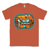 Copper western cactus Classic Tee - AdoDesignShop
