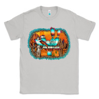 Moon Dust western cactus Classic Tee - AdoDesignShop