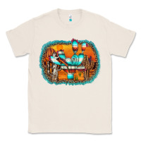 Natural western cactus Classic Tee - AdoDesignShop