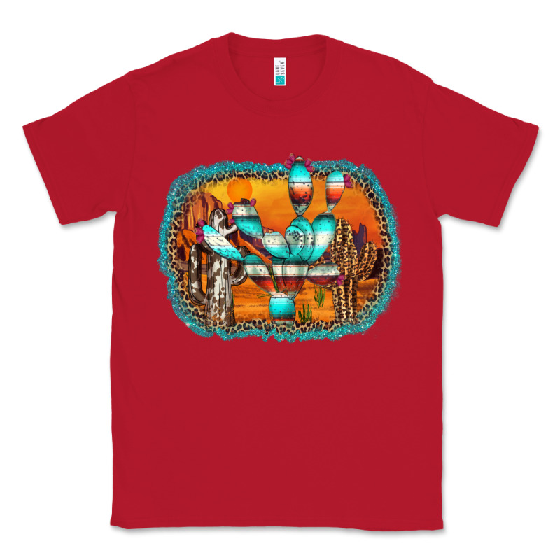 Western Cactus Classic Tee by AdoDesignShop | Teevron