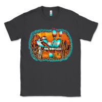 Smoke western cactus Classic Tee - AdoDesignShop