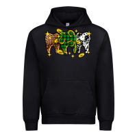Black St. Patrick's Day Dental Urban Hoodie - OliviaCreatesArt