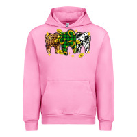 Fuchsia Pink St. Patrick's Day Dental Urban Hoodie - OliviaCreatesArt