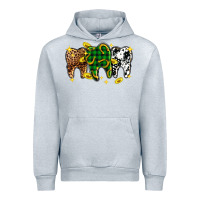 Heather Grey St. Patrick's Day Dental Urban Hoodie - OliviaCreatesArt