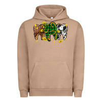Pigment Burro St. Patrick's Day Dental Urban Hoodie - OliviaCreatesArt