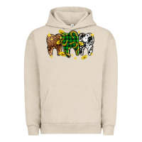 Pigment French Oak St. Patrick's Day Dental Urban Hoodie - OliviaCreatesArt