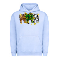 Pigment Grape Ice St. Patrick's Day Dental Urban Hoodie - OliviaCreatesArt