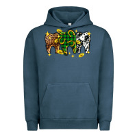 Pigment Midnight Navy St. Patrick's Day Dental Urban Hoodie - OliviaCreatesArt
