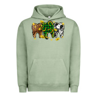 Pigment Oil Green St. Patrick's Day Dental Urban Hoodie - OliviaCreatesArt