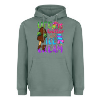 Sage Life is better with ice cream Heavyweight Hoodie - NancyCooperArtShop