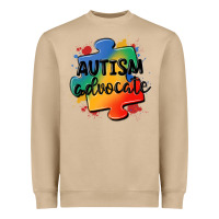 Autism Advocate Heavyweight Sweatshirt | Teevron