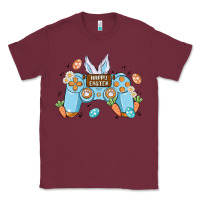 Burgundy boy happy easter Classic Tee - MaliasSmallBusiness