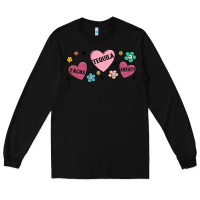 Black tacos tequila anxiety Long Sleeve Tee - MaliasSmallBusiness