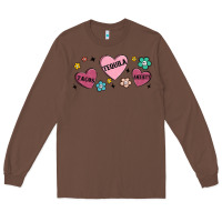 Chestnut tacos tequila anxiety Long Sleeve Tee - MaliasSmallBusiness
