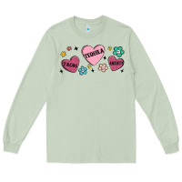 Matcha tacos tequila anxiety Long Sleeve Tee - MaliasSmallBusiness