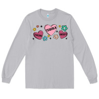 Moon Dust tacos tequila anxiety Long Sleeve Tee - MaliasSmallBusiness