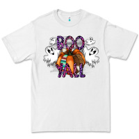 White Boo yall Premium Tee - CowhideDigitalArt
