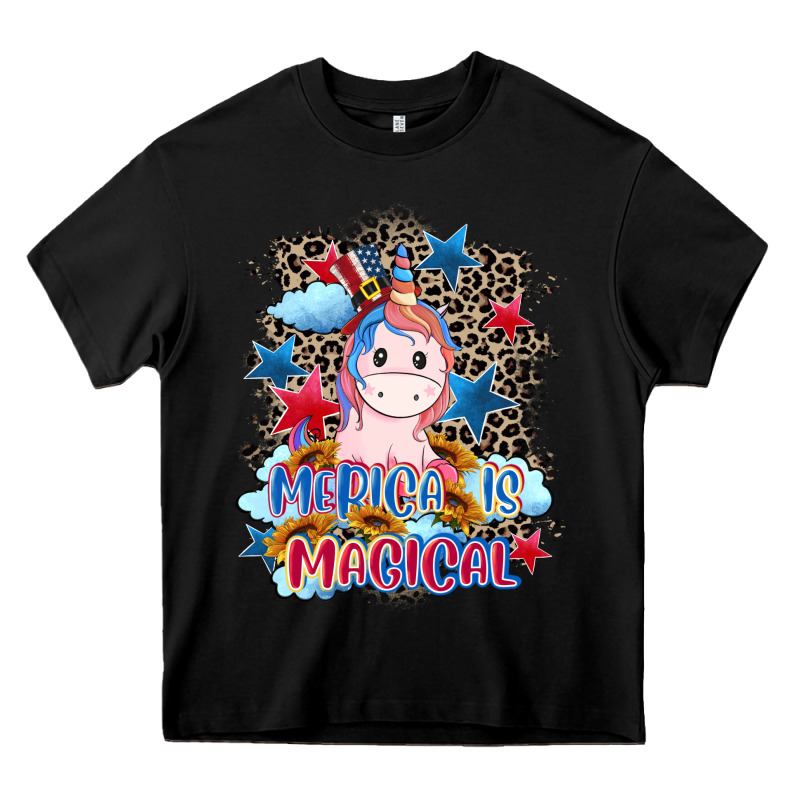 Merica Is Magical 4th Of July Heavy Core Tee by CowGirlArtShop | Teevron