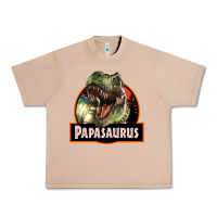 Burro Western Papasaurus Papa Dinosaur Urban Heavy Tee - LillyAllenDesigns