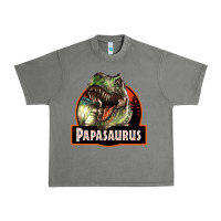 Tornado Western Papasaurus Papa Dinosaur Urban Heavy Tee - LillyAllenDesigns