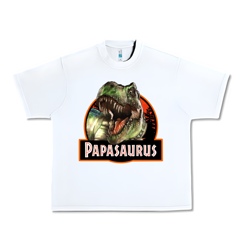 Western Papasaurus Papa Dinosaur Urban Heavy Tee by LillyAllenDesigns | Teevron