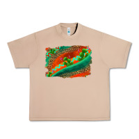 Burro westerb aztec and leopard background Urban Heavy Tee - AdoDesignShop