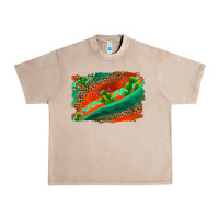 French Oak westerb aztec and leopard background Urban Heavy Tee - AdoDesignShop