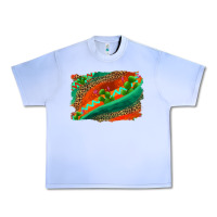 Grape Ice westerb aztec and leopard background Urban Heavy Tee - AdoDesignShop