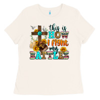 Bone this is how i fight my battles Ladies Tee - Zillion Design Studio