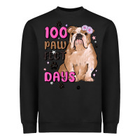 Black 100 days of school Heavyweight Sweatshirt - MaliasSmallBusiness