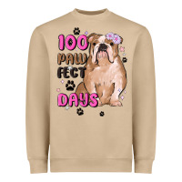 Mushroom 100 days of school Heavyweight Sweatshirt - MaliasSmallBusiness