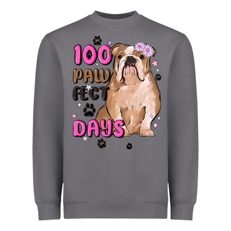 100 Days Of School Heavyweight Sweatshirt by MaliasSmallBusiness | Teevron