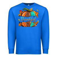 True Royal pumpkin thankful Premium Sweatshirt - NancyCooperArtShop
