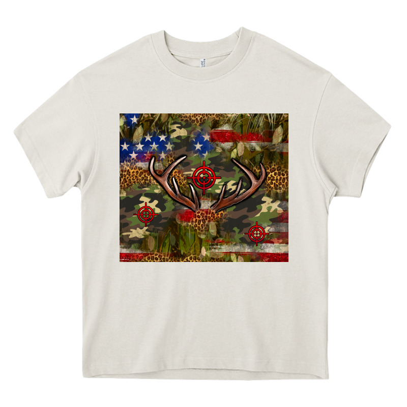 Hunting Leopard Usa Flag Tumbler 4th Of July Heavy Core Tee by Neo Western | Teevron