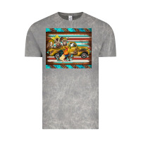 Cloud Rock western truck farm animals serape leopard turquoise's Vintage Tee - BarkalooDesign