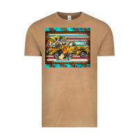 Vintage Camel western truck farm animals serape leopard turquoise's Vintage Tee - BarkalooDesign